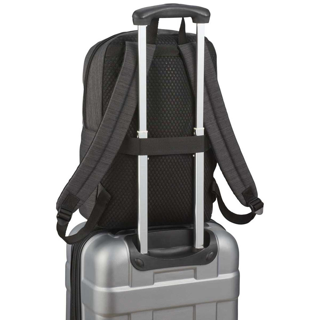 Leed's NBN Charcoal Whitby Slim 15" Computer Backpack with USB Port