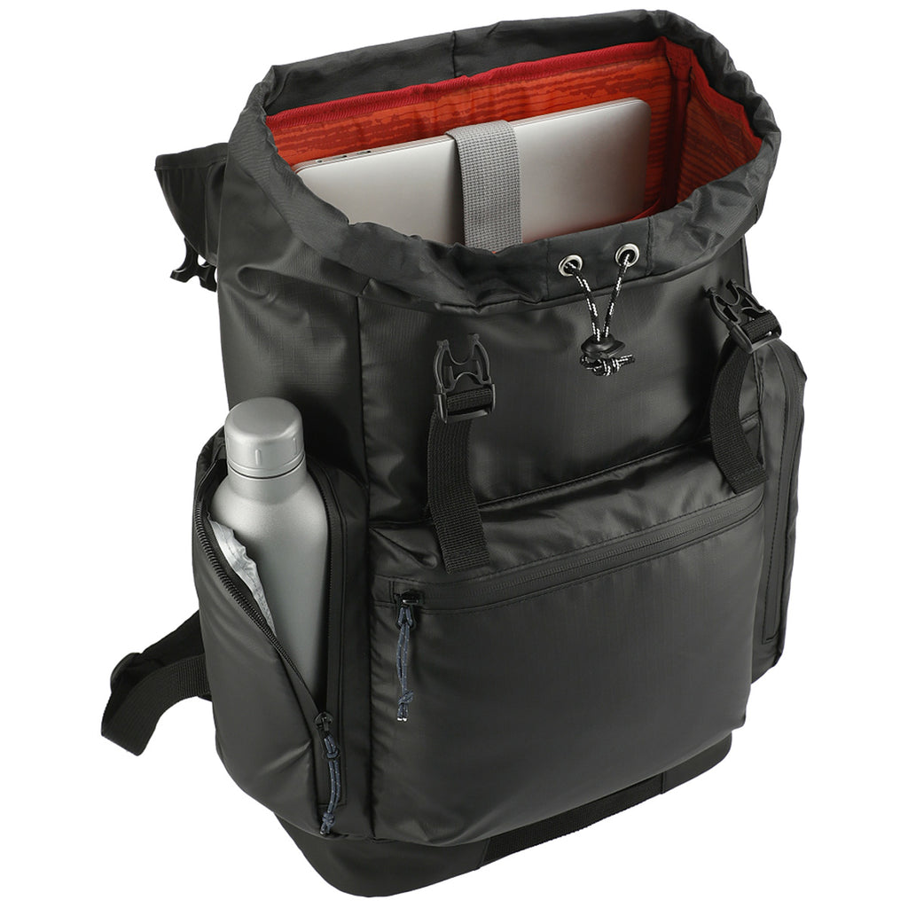 Leed's NBN Black Recycled Outdoor Rucksack