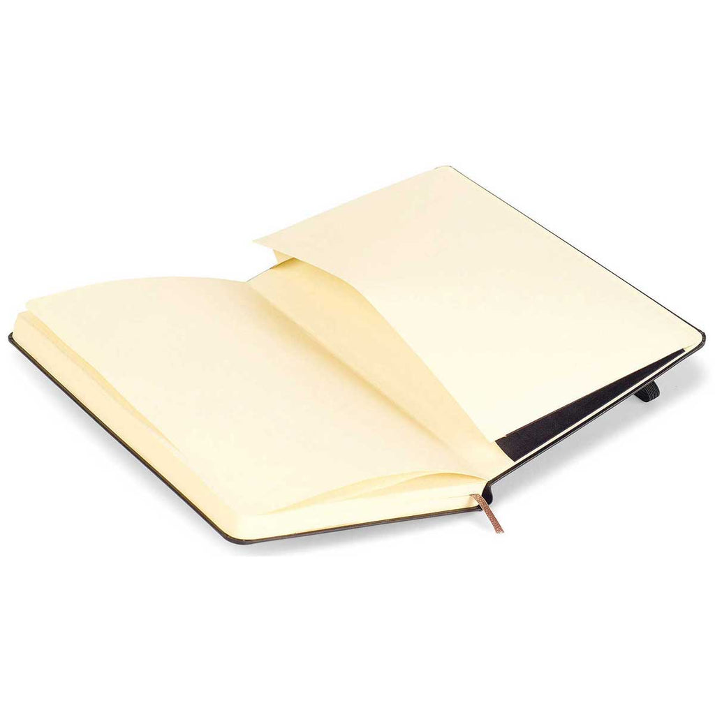 Moleskine Black Hard Cover Large Dotted Notebook (5" x 8.25")
