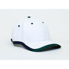 Pacific Headwear White/Dark Green Lite Series Adjustable Active Cap