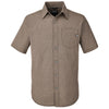 Marmot Men's Desert Khaki Aerobora Woven Short-Sleeve Shirt