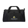 Gemline Black Vertex Fusion Packable Duffel