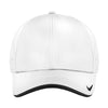 Nike White Dri-FIT Swoosh Perforated Cap