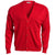 Edwards Unisex Red Jersey Knit Acrylic Cardigan