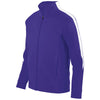 Augusta Sportswear Men's Purple/White Medalist Jacket 2.0