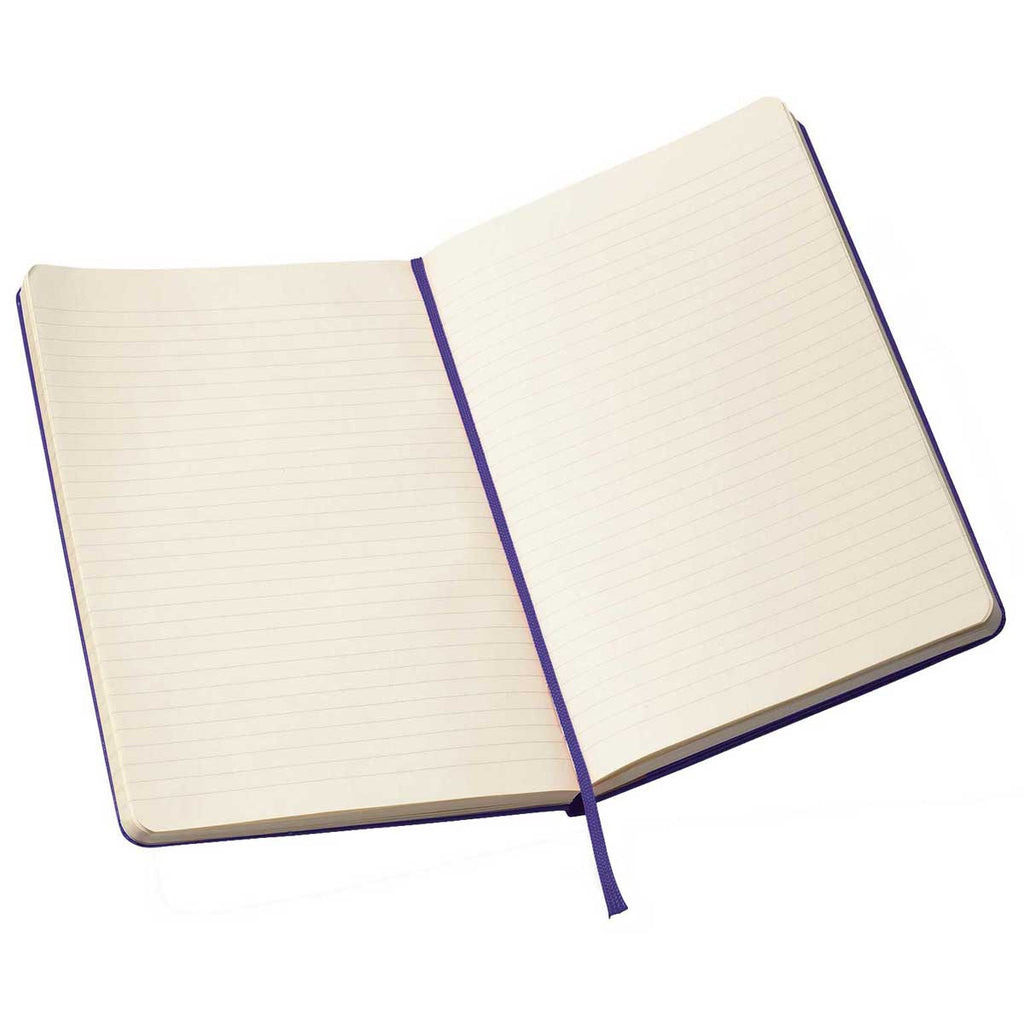 Moleskine Brilliant Violet Hard Cover Ruled Large Notebook (5" x 8.25")