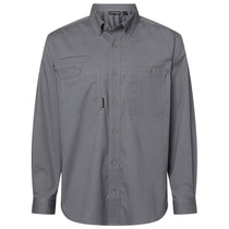 Dri Duck Men's Gunmetal Craftsman Woven Shirt