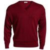Edwards Unisex Burgundy Jersey Knit Acrylic Sweater