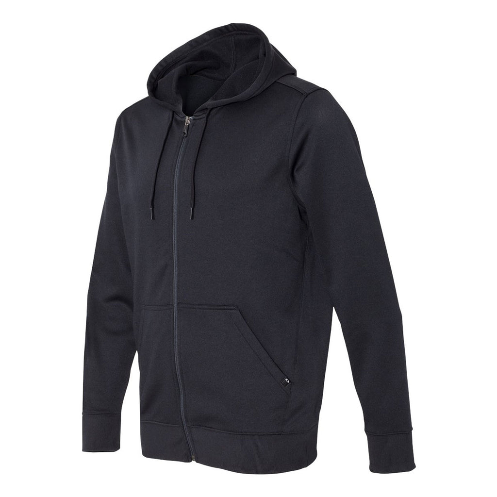 Oakley Men's Blackout Poly Hooded Full-Zip Sweatshirt