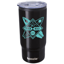 Koozie Black Slim Triple Vacuum Tumbler - 15 oz