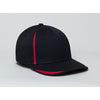 Pacific Headwear Black/Red Universal M3 Performance Cap