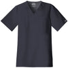 Cherokee Workwear Core Stretch Men's Pewter V-Neck Top