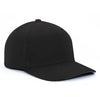 Pacific Headwear Black Perforated F3 Performance Cap