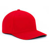 Pacific Headwear Red Perforated F3 Performance Cap
