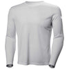Helly Hansen Men's Light Grey Tech Crew Long Sleeve Shirt