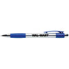Hub Pens Blue Belize Chrome Pen