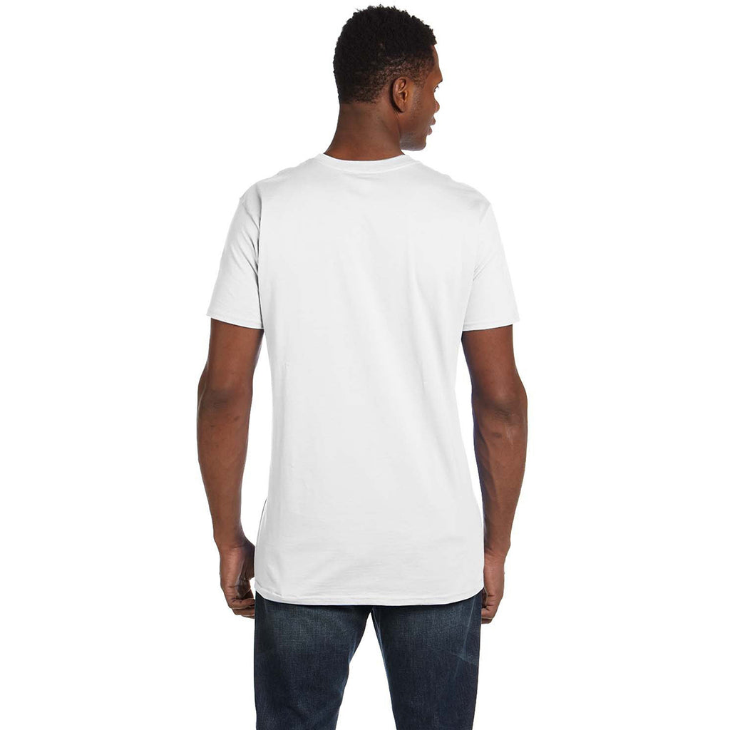 Hanes Unisex White Perfect-T PreTreat T-Shirt