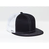 Pacific Headwear Black/White D-Series Snapback Trucker Mesh Cap
