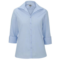 Edwards Women's Blue Lightweight Poplin Shirt
