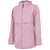 Charles River Women's Pink/Reflective New Englander Rain Jacket