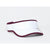 Pacific Headwear White/Maroon Lite Series All-Sport Active Visor