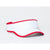 Pacific Headwear White/Red Lite Series All-Sport Active Visor