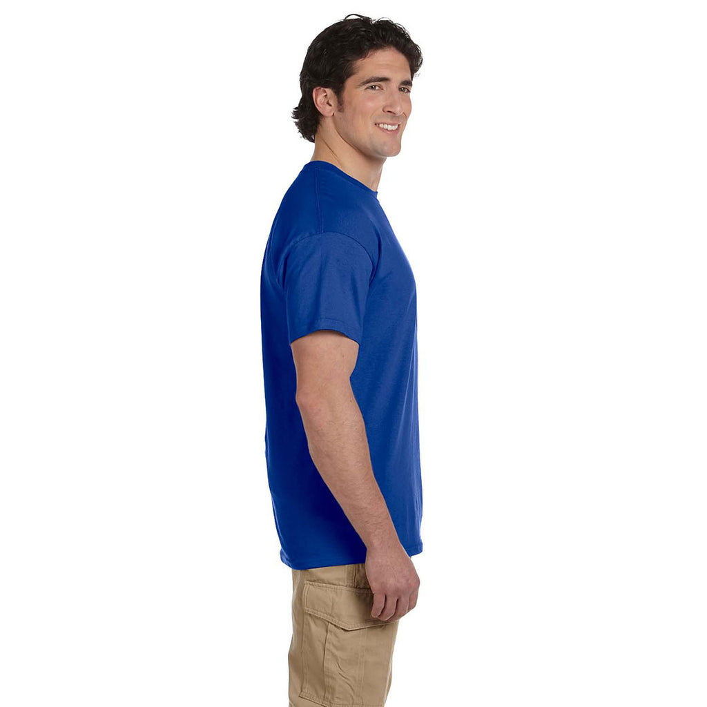 Hanes Men's Deep Royal 5.2 oz. 50/50 EcoSmart T-Shirt