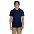Hanes Men's Navy 5.2 oz. 50/50 EcoSmart T-Shirt