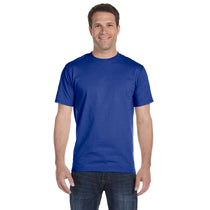 Hanes Men's Deep Royal Tall 6.1 oz. Beefy-T
