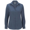 Edwards Women's Riviera Blue Batiste Long Sleeve Shirt