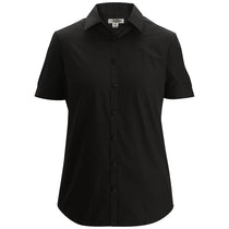Edwards Women's Black Essential Broadcloth Shirt