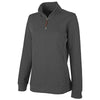 Charles River Women's Charcoal Hudson Quarter Zip Pullover