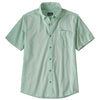 Patagonia Men's Chambray Gypsum Green Lightweight Bluffside Shirt