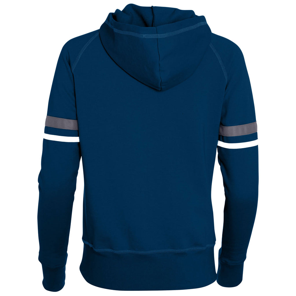 Augusta Women's Navy/White/Graphite Spry Hoodie