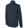 Charles River Women's Heather Navy Heathered Eco-Logic Stretch Quarter Zip