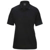 Edwards Women's Black Tactical Snag-Proof Short Sleeve Polo