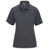 Edwards Women's Steel Grey Tactical Snag-Proof Short Sleeve Polo