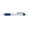 Good Value Blue White Oval Grip Pen