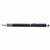 Good Value Black Metal Twist Stylus Pen with Blue Ink