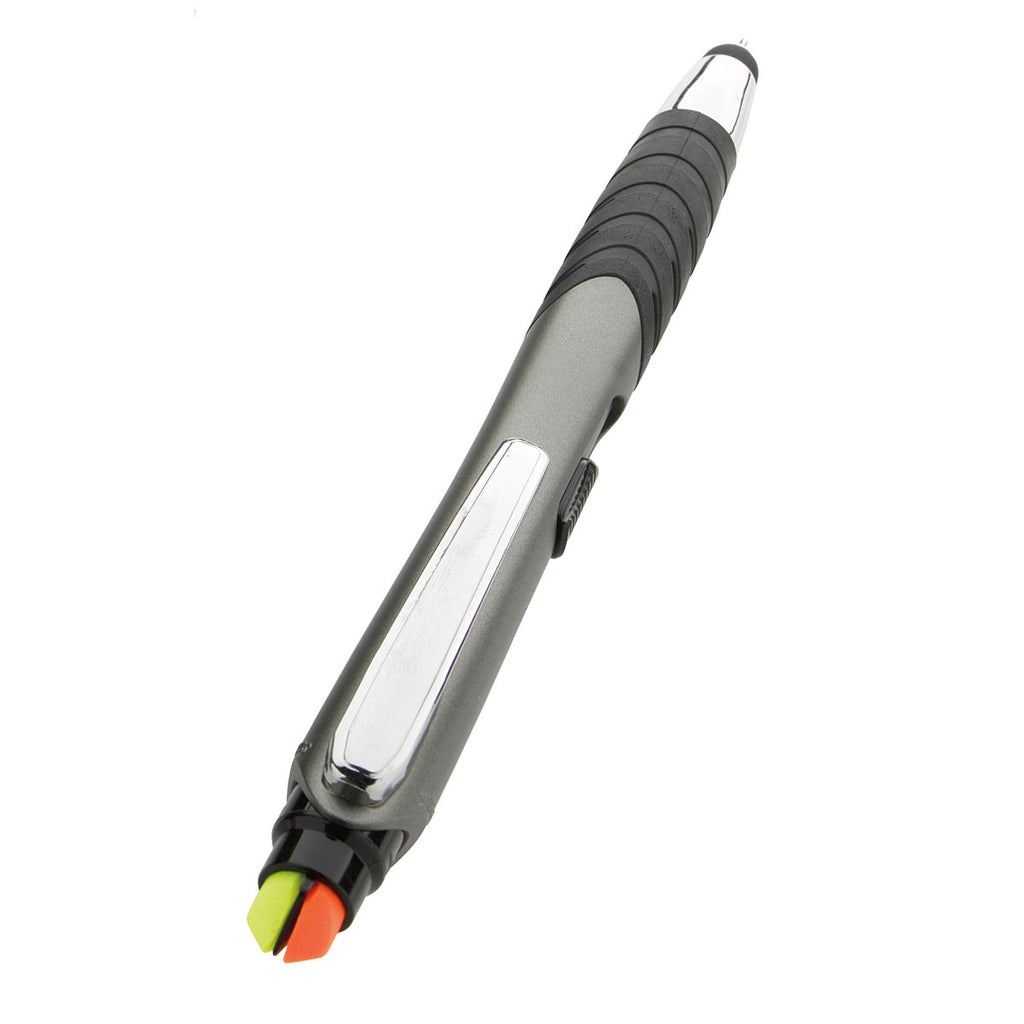 Souvenir Gunmetal Jalan Highlighter Stylus Pen Combo