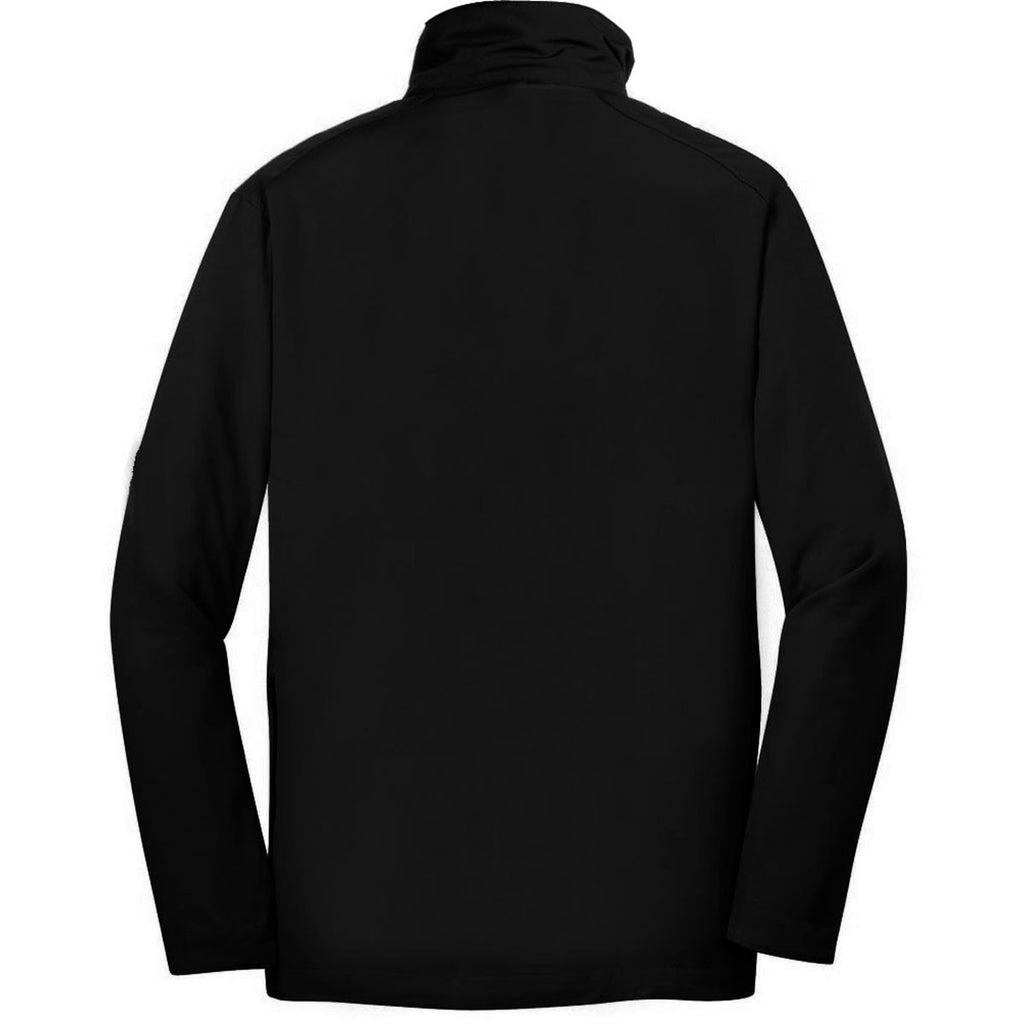 Nike Men's Black Dri-FIT Long Sleeve Half Zip Wind Shirt