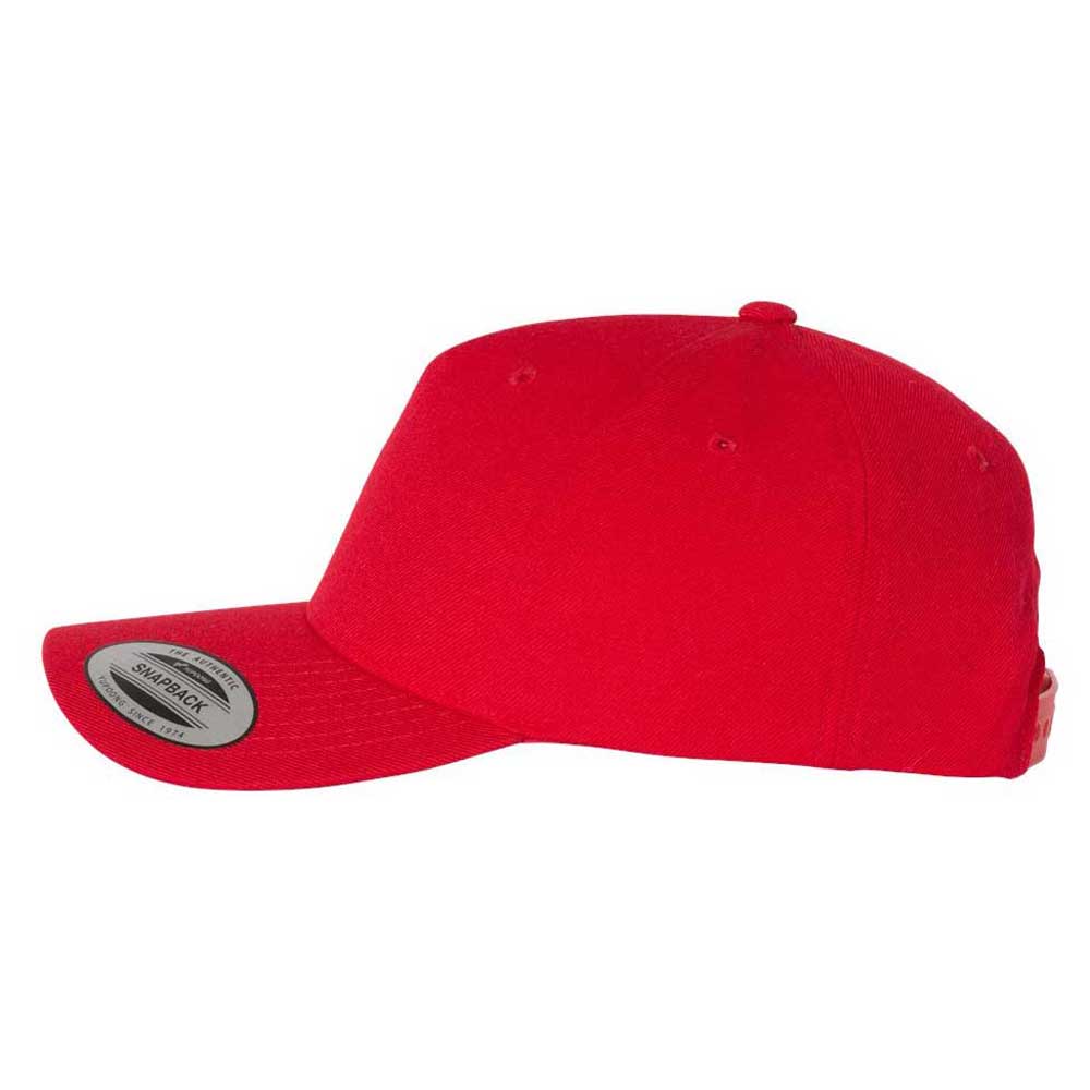 Yupoong Red Classic Wool Blend Cap