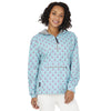 Charles River Women's Anchor Aqua Chatham Anorak Print Pullover