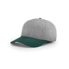 Richardson Heather Grey/Dark Green On-Field Combination Wool Blend R-Flex Cap