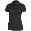 Puma Golf Women's Black Rotation Golf Polo