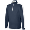 Puma Golf Men's Navy Blazer Heather/Bright White T7 Cloudspum 1/4 Zip