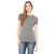 Bella + Canvas Women's Deep Heather Jersey Short-Sleeve T-Shirt