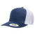 Yupoong Navy/White Adult 5-Panel Classic Trucker Cap