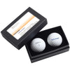 Titleist Black 2-Ball Business Card Box with Pro V1 Balls