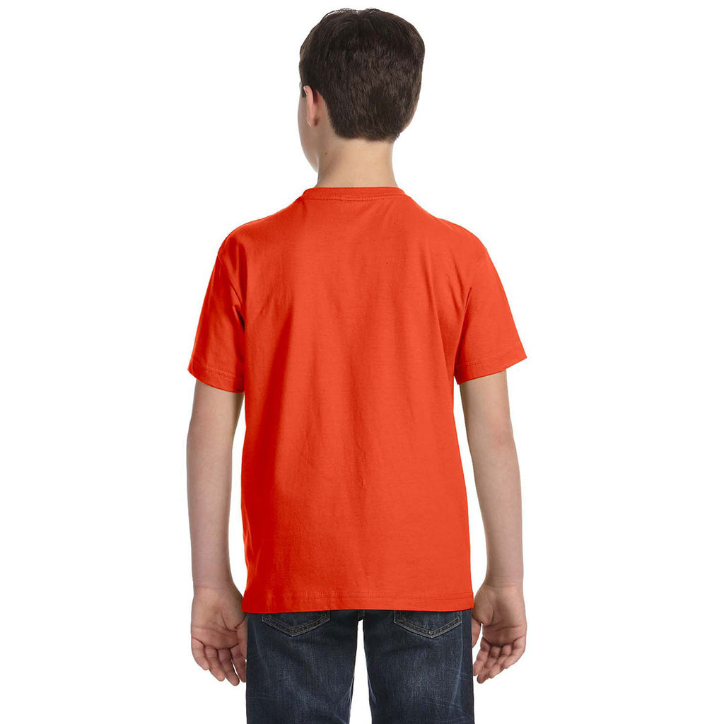 LAT Youth Orange Fine Jersey T-Shirt